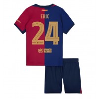 Barcelona Eric Garcia #24 Replika babykläder Hemmaställ Barn 2024-25 Kortärmad (+ korta byxor)